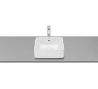 Roca Gap lavabo 39x37 cm rectangular sobre encimera blanco A3270ML000