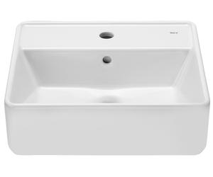 Roca Gap lavabo 42x39 cm rectangular sobre encimera blanco brillante A3270MM000
