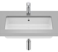Roca Gap lavabo 55x35 cm rectangular bajo encimera blanco A3270YFS00