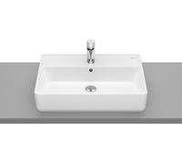 Roca Gap lavabo 60x42 cm rectangular sobre encimera blanco A3270MN000
