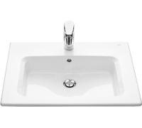 Roca Gap lavabo 60x46 cm rectangular para mueble blanco A3279A8000