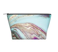 Roca geoda de ágata arcoíris, Bolsa de artículos de tocador Bolsa de Maquillaje Bolsa de cosméticos Bolsa de artículos de tocador de Viaje portátil