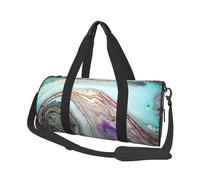 Roca geoda de ágata arcoíris, Bolsa de Viaje de Gran Capacidad, Bolso Redondo, Bolsa de Viaje Deportiva, Bolsa de Mano, Bolsa de Fitness