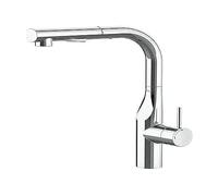 Roca,Glera,Grifería monomando para cocina con caño giratorio y ducha extraíble de dos funciones,A5A854DC00