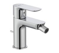 ROCA - Grifo mezclador bidé CALA, apertura agua fría (ahorro de agua) con vaciado, cromado