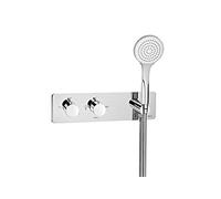 Roca - grifo termostático empotrable para ducha con desviador de 3 vías . Recambios originales de grifería. Ref. A5A3836C00