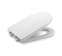 ROCA HAPPENING A801562004 Tapa y asiento de forma redonda fabricados en material antibacteriano