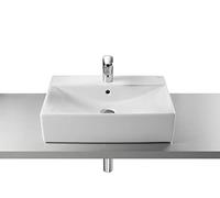 Roca,Hebe,Lavabo de porcelana de sobre encimera,600mm x 430mm x 135mm,A32711G000