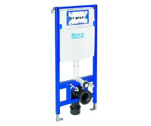 ROCA IN-WALL A890070020 Soporte con cisterna compacta recomendado para espacios públicos Duplo WC - Sin placa pulsadora