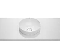 Roca Inspira lavabo 37x37 cm circular empotrado blanco A32752R000