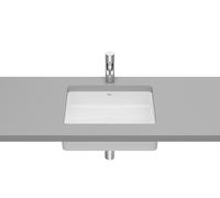 Roca Inspira lavabo 43x32.5 cm rectangular bajo encimera blanco A327536000