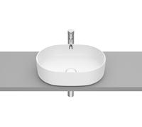 Roca Inspira lavabo 50x37 cm oval sobre encimera blanco A327520620