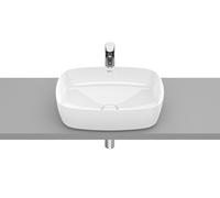 Roca Inspira lavabo 50x37 cm rectangular sobre encimera blanco A327500S00