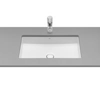 Roca Inspira lavabo 54x32 cm rectangular bajo encimera blanco A327535000