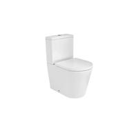 Roca Inspira Round - Inodoro, Blanco, Tecnología Rimless