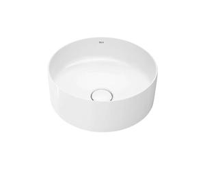 Roca,INSPIRA,ROUND - Lavabo de FINECERAMIC® de sobre encimera,Blanco,370mm x 370mm x 140mm,A327523000