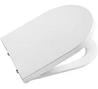 Roca,INSPIRA,ROUND - Tapa y asiento de SUPRALIT ® para inodoro compacto con caída amortiguada,A80152C00B