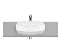 Roca,INSPIRA,SOFT - Lavabo de FINECERAMIC® de encimera,Blanco,550mm x 370mm x 75mm,A327504000