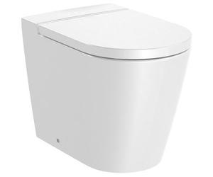 Roca Inspira taza de inodoro de pie sin reborde blanco A347526000