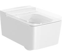 Roca,INSPIRA,SQUARE - Taza suspendida Rimless con salida horizontal,Blanco,370mm x 560mm x 440mm,A346537000