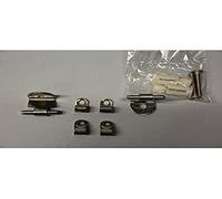 Roca Kit de bisagra Asiento Meridian acero AI0006300R