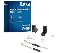 Roca Kit de Fijación Lateral para Inodoro y Bidé a Suelo, Modelo AV0009400R | Fijación Oculta, Ajuste Perfecto, Recambio Original, Compatible con The Gap, Dama, Debba, Access, Meridian, Carmen y Baby