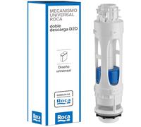 Roca - Kit Mecanismo Descarga D (AH0004800R) | Permite Vaciado Total o Parcial, Volumen y Altura Regulables, Varilla Roscable, Resistente a la Cal, Antifugas