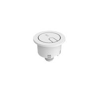 Roca Kit Pulsador Descarga Plus D8 Ø48 mm Blanco Mate | Doble Pulsador Cisterna | Repuesto Original Roca Ref. AH00112B0R