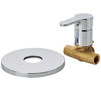 Roca L20 A5A2A09C00 Grifo empotrado monomando para ducha, cromado, griferías hidrosanitarias Monomando