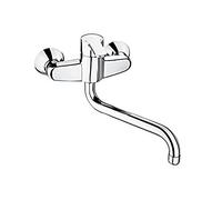 ROCA L20 A5A7609C00 Grifo monomando de cocina para instalación sobre repisa con acabado cromado