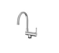 Grifería mezclador l20 cocina caño abatible cromo - roca
