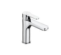 Grifo de lavabo monomando caño Mezzo con cuerpo liso cro L20 Roca