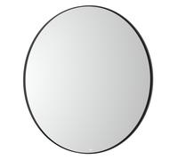 Roca Luna espejo 80x80 cm circular con iluminación negro A812426000
