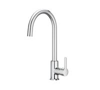 Roca,Mencia,Grifería monomando para cocina con caño giratorio, Cold Start. Cromado,A5A7409C00