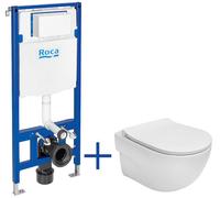 Roca Meridian conjunto marco para inodoro + taza + tapa A893104530