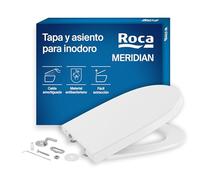 ROCA MERIDIAN A8012A200B Tapa y aro de caída amortiguada fabricados en material antibacteriano