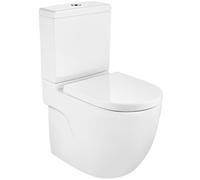 Roca Meridian taza de inodoro compacto blanco A34224LS00