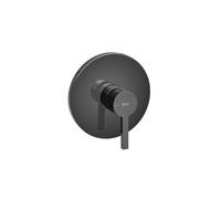 Roca Mezclador grifo monomando empotrable para baño o ducha, serie Naia, 21,5 x 6,5 x 14 centímetros, color negro titanio (Referencia: A5A2B96CN0)
