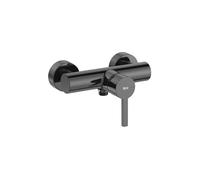 Roca Mezclador grifo monomando exterior para ducha, serie Naia, 21,5 x 6,5 x 14 centímetros, color negro titanio (Referencia: A5A2196CN0)