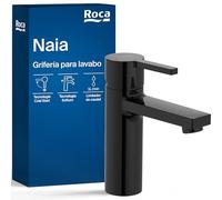 Roca,Naia,Grifería monomando para lavabo con cuerpo liso, Cold Start,A5A3A96CN0