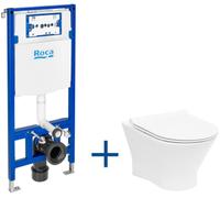 Roca Nexo conjunto marco para inodoro + taza + tapa A893104460