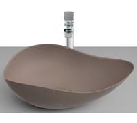 Roca Ohtake lavabo 54x37.5 cm sobre encimera marrón/beige A327A13660