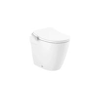 Roca Ona A803153S01 - Inodoro de Suelo con Cisterna Empotrada, Salida Dual, Blanco