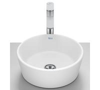 Roca Optica lavabo 35x35 cm circular sobre encimera blanco A327B15620