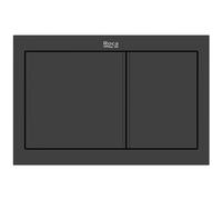 Pulsador doble PS1 negro mate A890225306