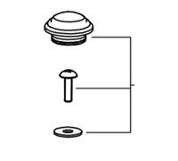 Roca Recambios originales - Kit Porta Índice Compl F/C Flo/Ver Recambio - Grifo - Griferia Originales - Indices . Recambios originales de grifería. Ref. AG0047100R