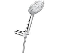 Roca Sensum - Set de ducha. incluye ducha de mano de 130 mm de 4 funciones, soporte de ducha articulado y flexi . Duchas y rociadores. Ref A5B1307C00