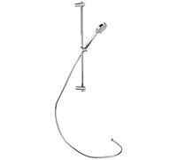 Roca,Stella,Kit de ducha. Incluye ducha de mano de 100 mm de 3 funciones, barra de 700 mm, soporte regulable para ducha de mano y flexible de PVC de 1,70 m,A5B1D03C00