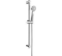 Roca,Stella,Kit de ducha. Incluye ducha de mano de 80 mm de 1 función, barra de 700 mm, soporte regulable para ducha de mano y flexible de PVC de 1,70 m,A5B9403C00