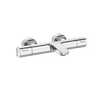 Roca,T-500,Grifería termostático exterior para baño-ducha con inversor automático, Cromo, A5A1E18C00